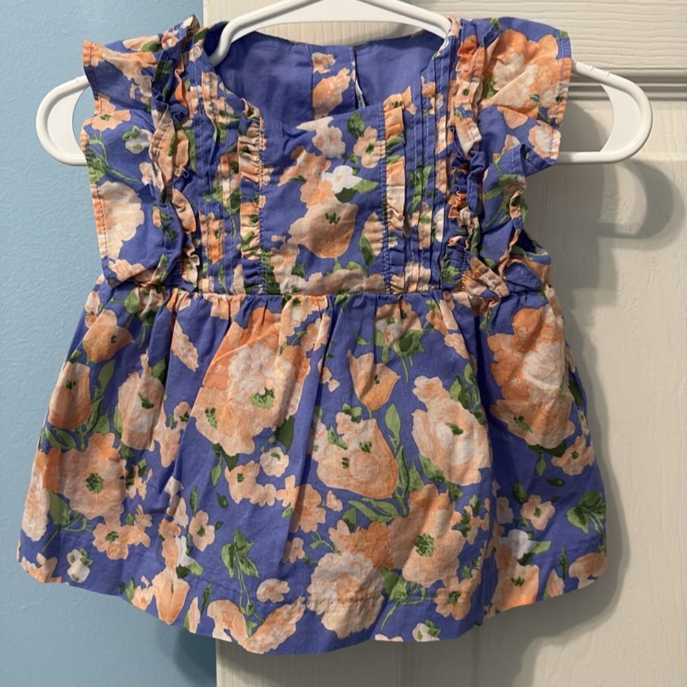 Janie and Jack Floral 2-pc Set